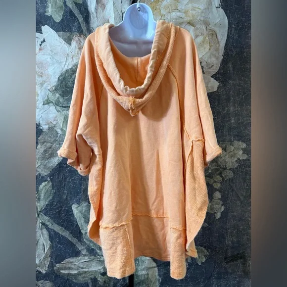 Free People We The Free So Fresh Poncho Size M